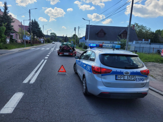 Wypadek na DK32 - Wypadek Krosno Odrzańskie