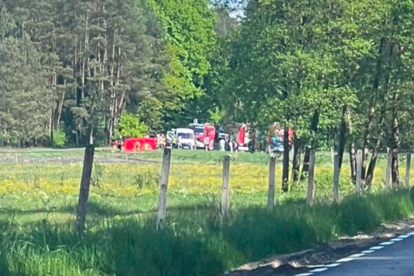Wypadek na DW158 - Wypadek Stare Polichno