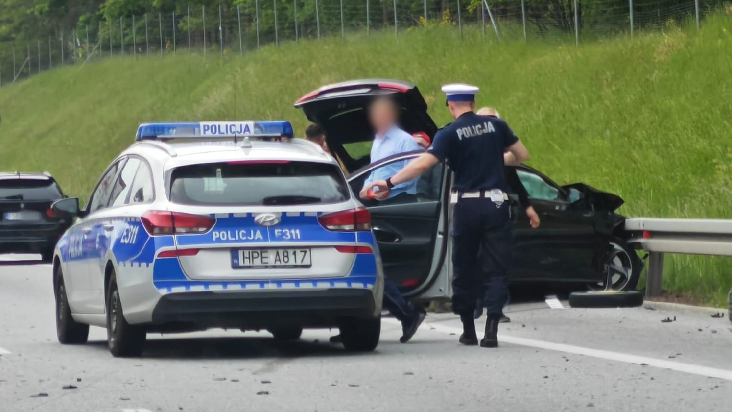 Wypadek na S3 - Wypadek Nowa Sól