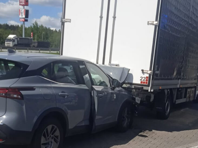 Wypadek na S3 - Wypadek Zielona Góra