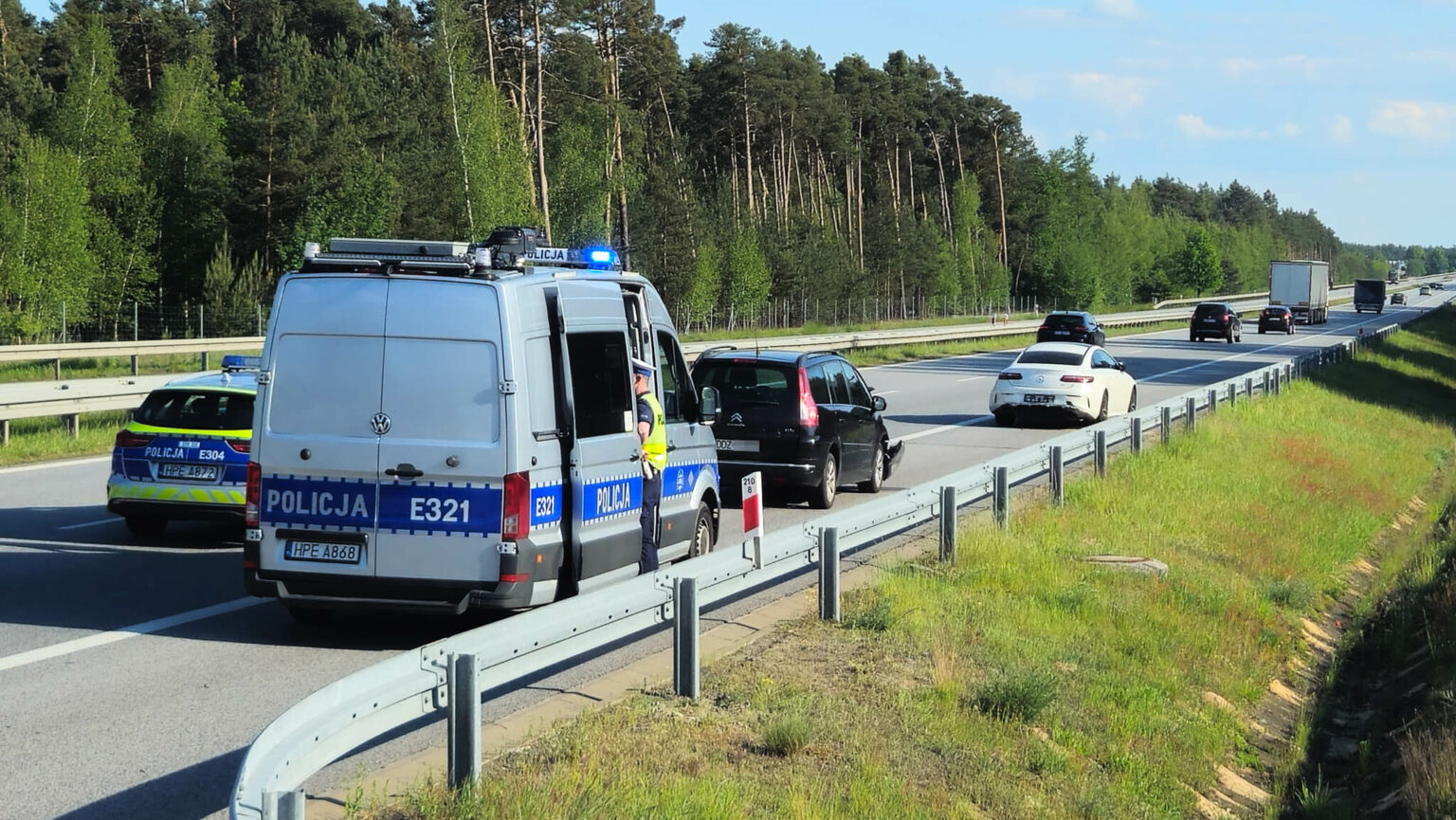 Wypadek na S3 - Wypadek Nowa S&oacute;l