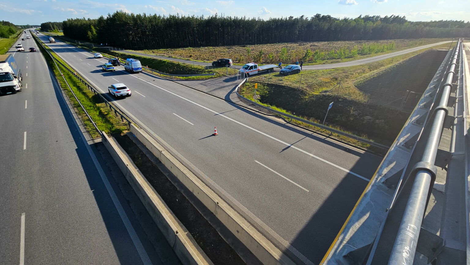 Wypadek na S3 - Wypadek Nowa S&oacute;l