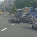 Wypadek Zielona Góra - Wypadek motocyklisty Zielona Góra