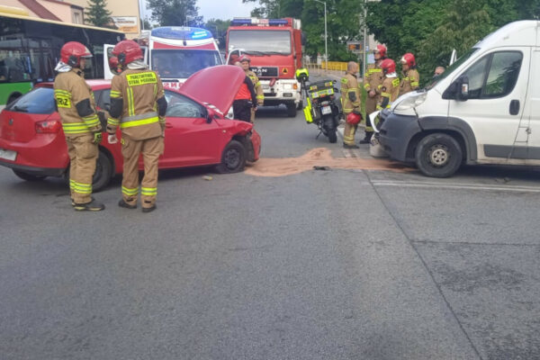 Wypadek Zielona Góra - Kolizja Zielona Góra
