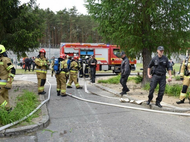 Zakład Karny Krzywaniec - Ćwiczenia służb