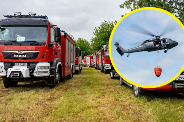 Ponad 400 strażaków w akcji – także z lubuskiego. „Biskupia Kopa 2025” (ZDJĘCIA) Biskupia Kopa 2025 – Państwowa Straż Pożarna