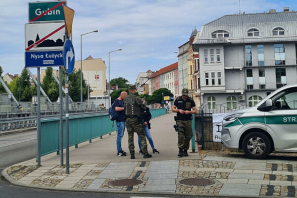 Akcja Most Straż Graniczna - Nielegalna migracja Polska Niemcy