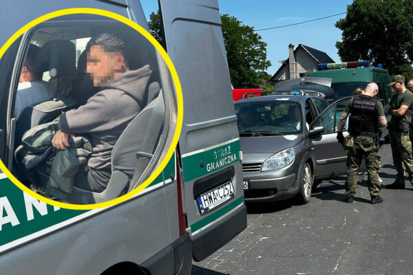 Nielegalni migranci - Nadodrzański Oddział Straży Granicznej