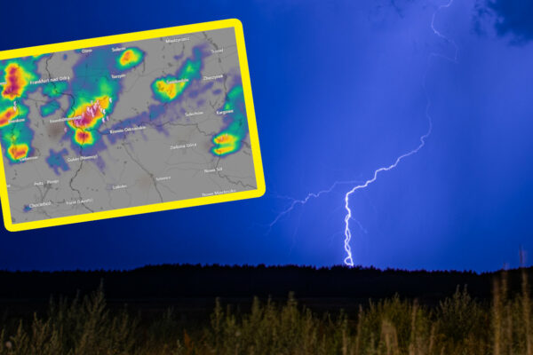Pogoda Lubuskie. Cały region w ostrzeżeniach IMGW Pogoda Lubuskie - Radar burz