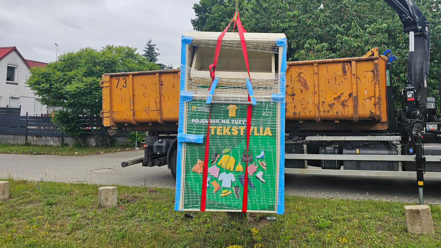 Pojemniki na tekstylia Zielona Góra - Segregacja tekstyliów