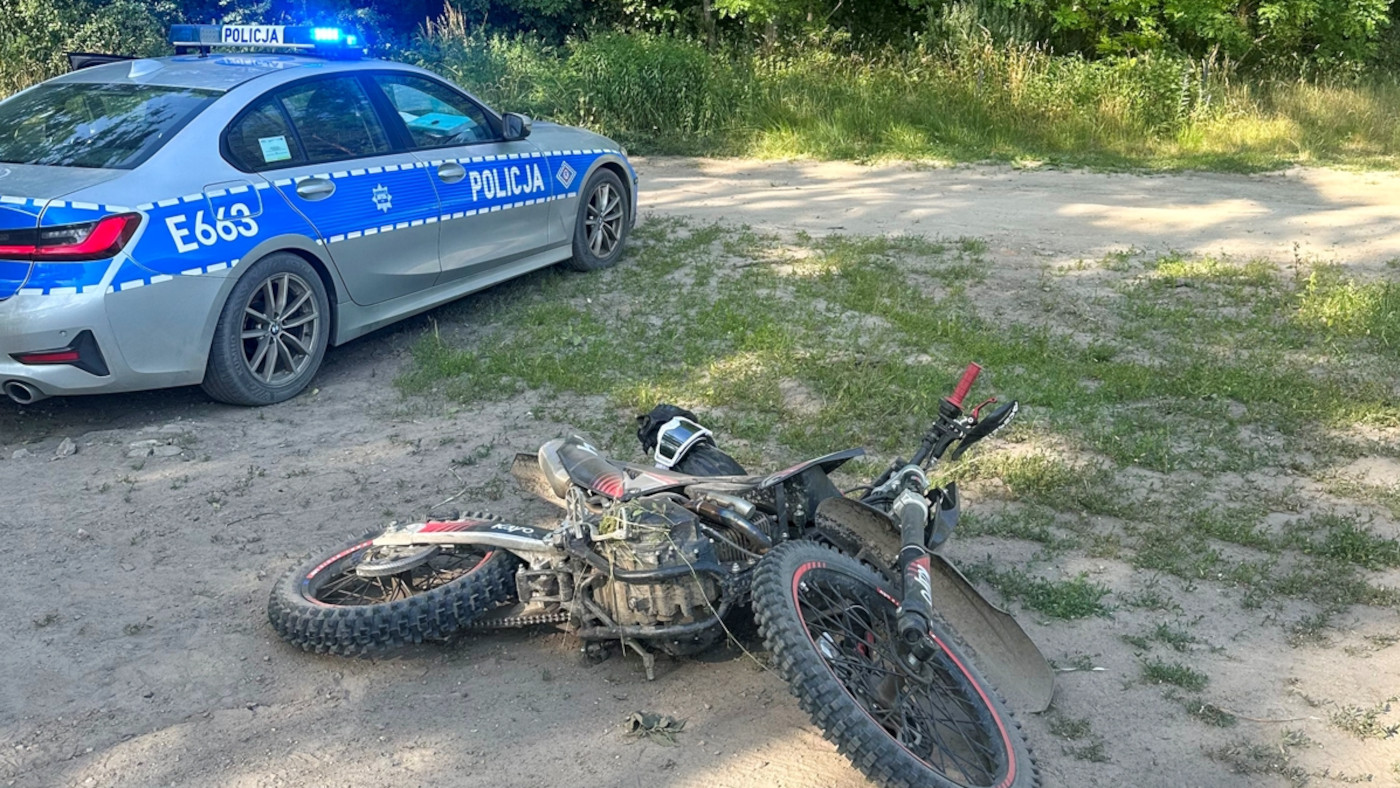 Pościg Międzyrzecz - Pijany motocyklista