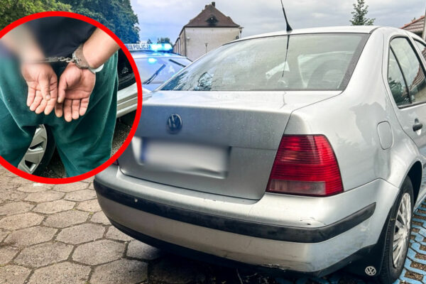 Policyjny pościg. Uciekinier skończył na glebie. „Próbował wytłumaczyć” Pościg Zbąszynek - Policja Świebodzin