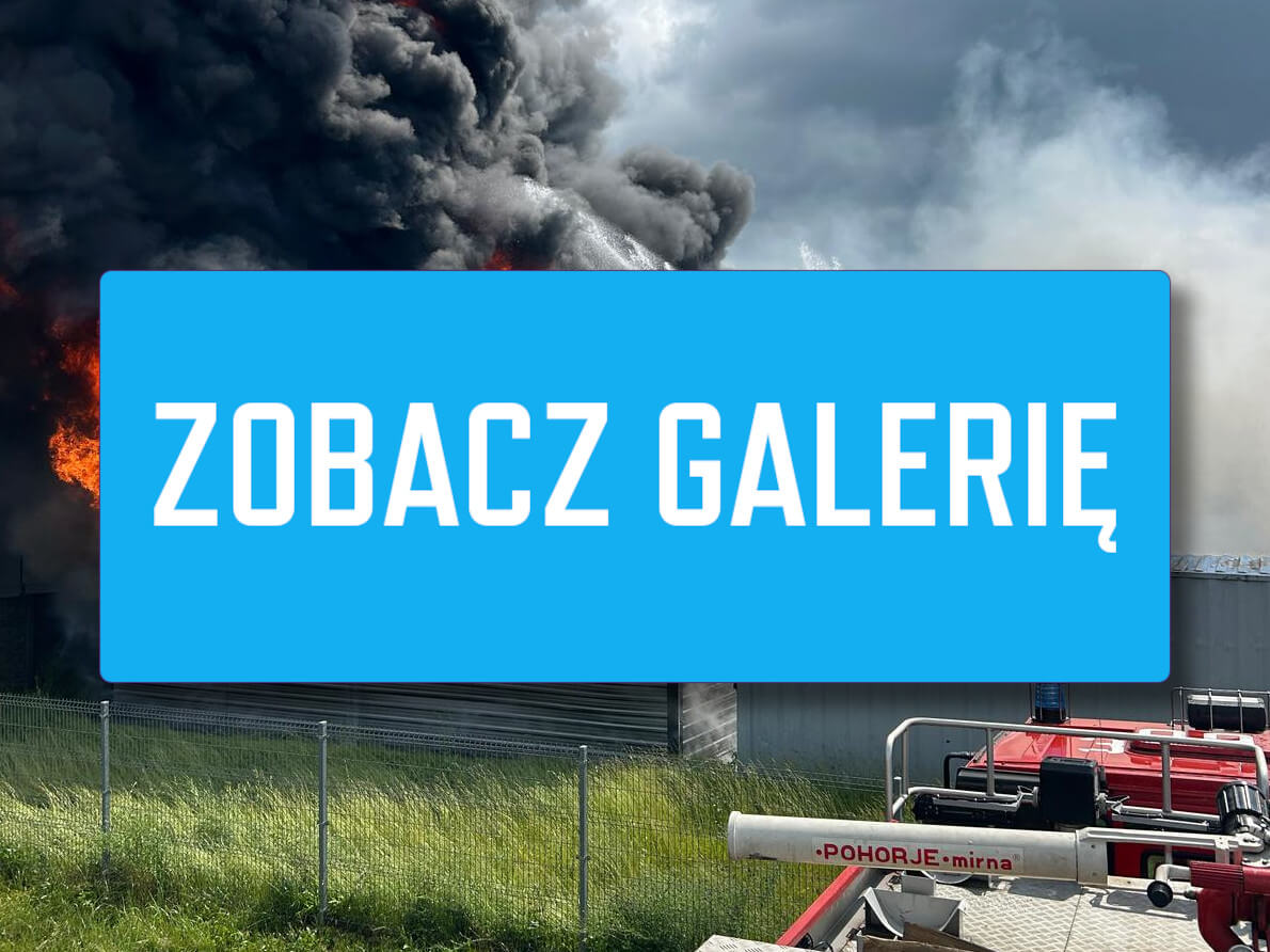 Pożar Gorzów Wielkopolski zakład wulkanizacyjny
