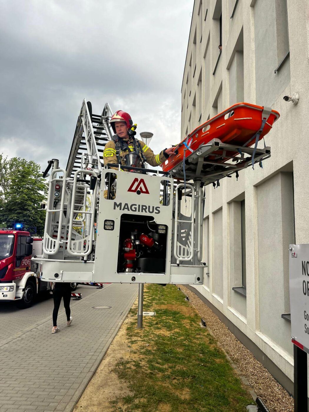 Szpital Zielona Góra - Straż pożarna Zielona Góra