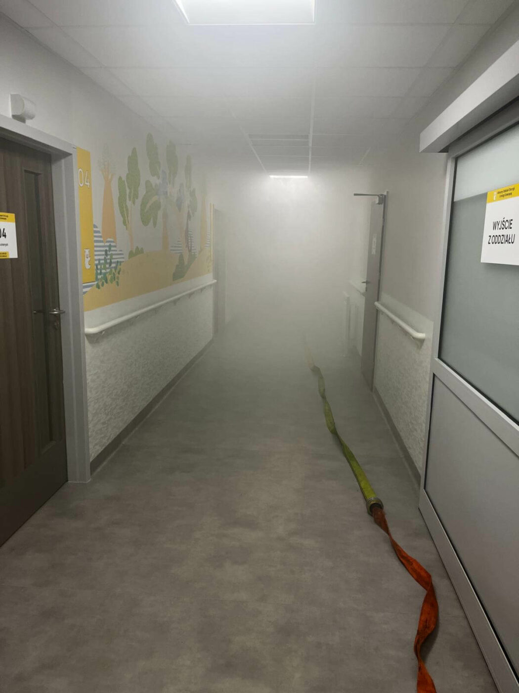 Szpital Zielona Góra - Straż pożarna Zielona Góra