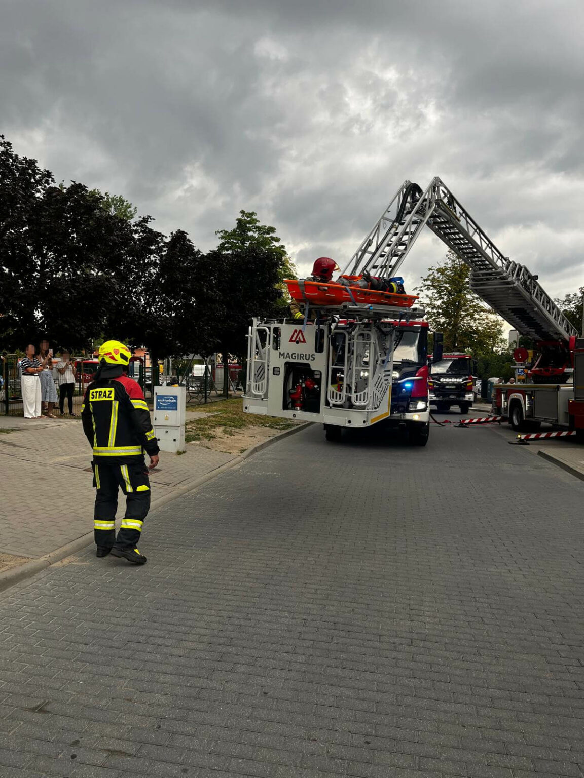 Szpital Zielona G&oacute;ra - Straż pożarna Zielona G&oacute;ra