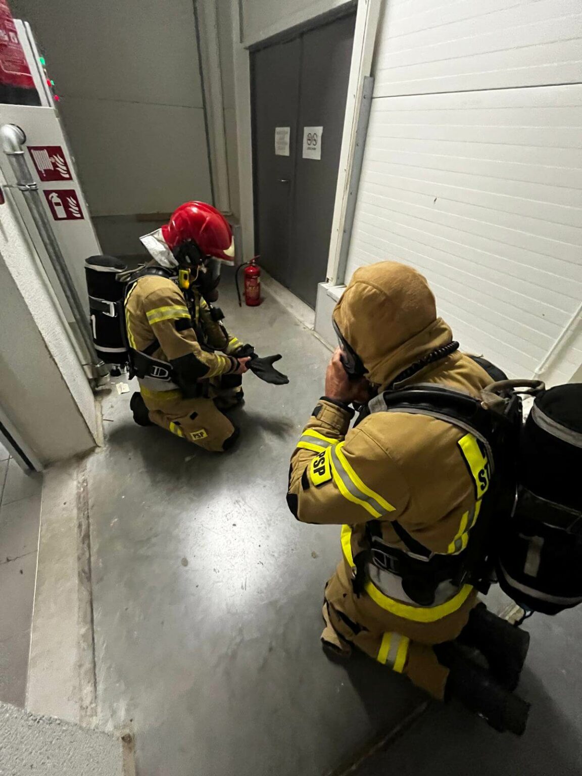Szpital Zielona G&oacute;ra - Straż pożarna Zielona G&oacute;ra