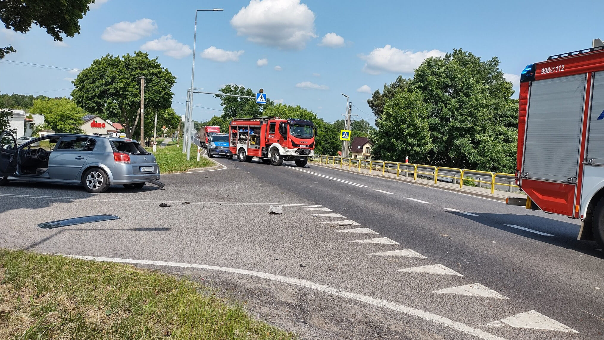 Wypadek na DK29 - Wypadek Połupin