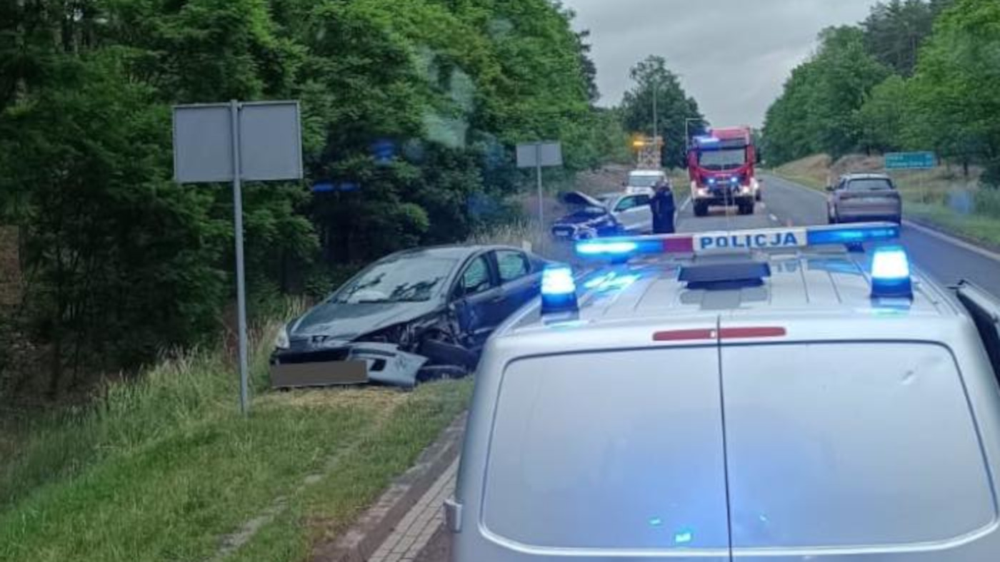 Wypadek na DK32 - Wypadek Brzózka