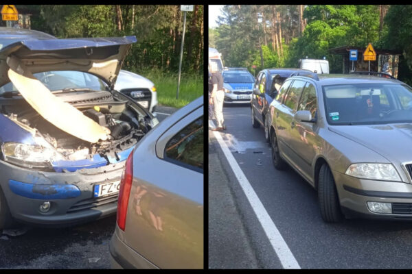 Zderzenie na DK32 koło Zielonej Góry. Wezwano służby Wypadek na DK32 - Wypadek Zielona Góra