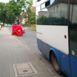 Śmiertelny wypadek Żary – Autobus ciągnął pasażera