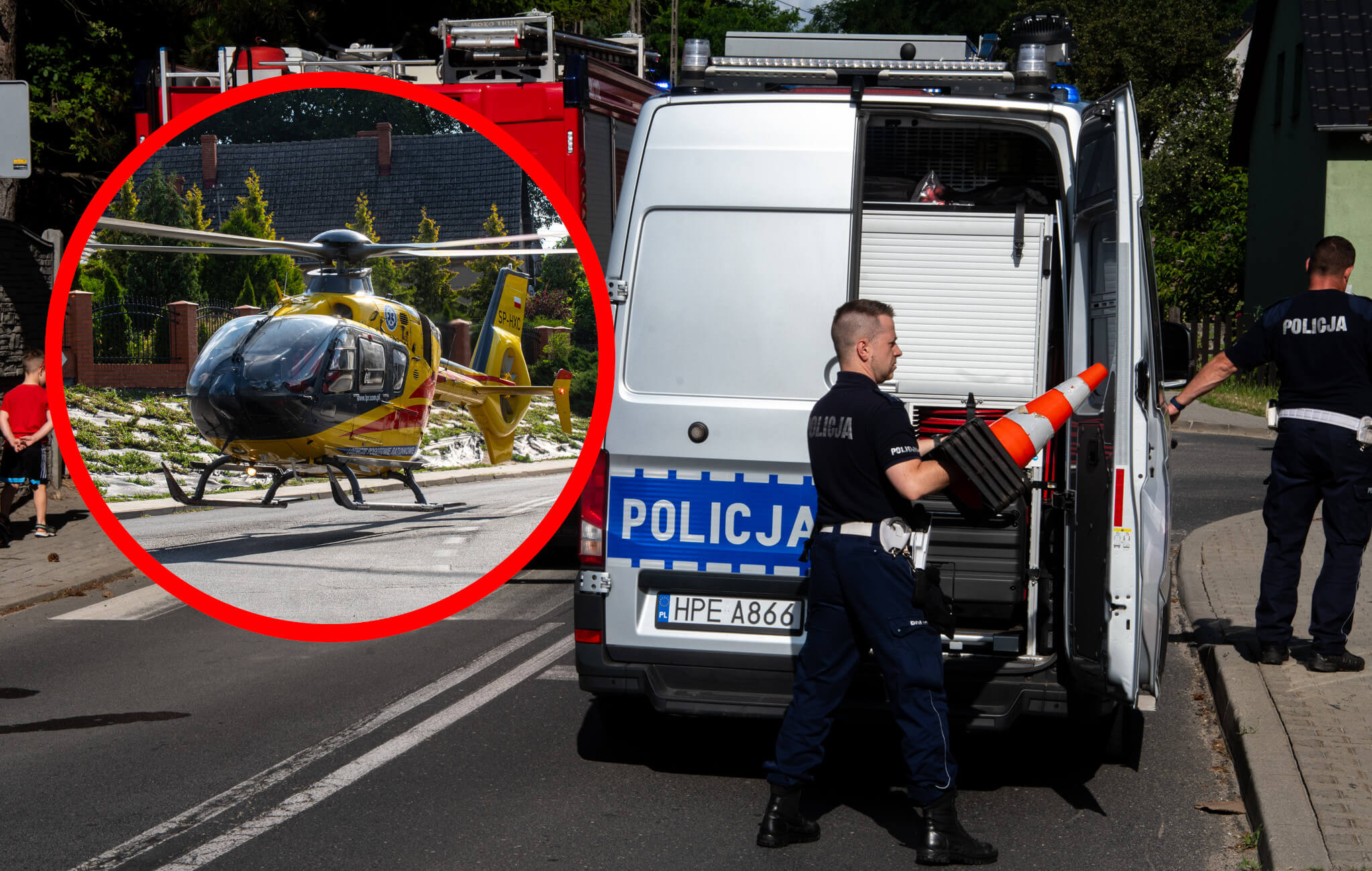 Wypadek Zielona Góra - Wypadek Ochla