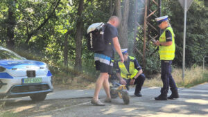 Trwa akcja policji w Zielonej Górze. „Tym przyglądamy się dokładniej” (ZDJĘCIA)