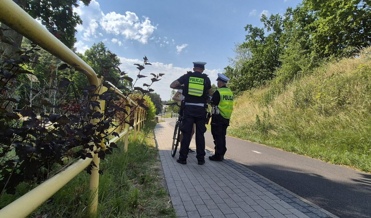 Akcja policji Zielona G&oacute;ra - Kontrole policji Zielona G&oacute;ra