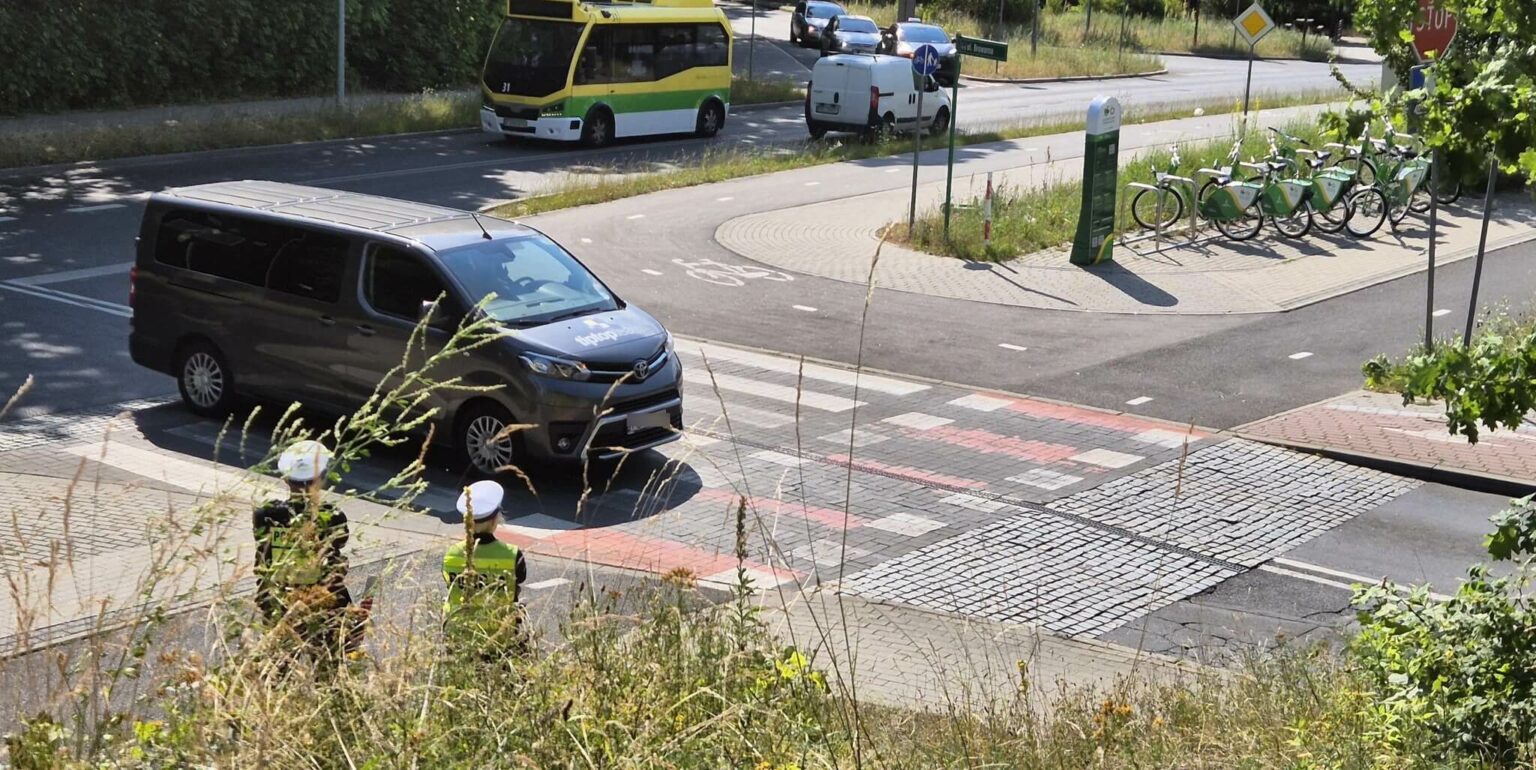 Akcja policji Zielona G&oacute;ra - Kontrole policji Zielona G&oacute;ra