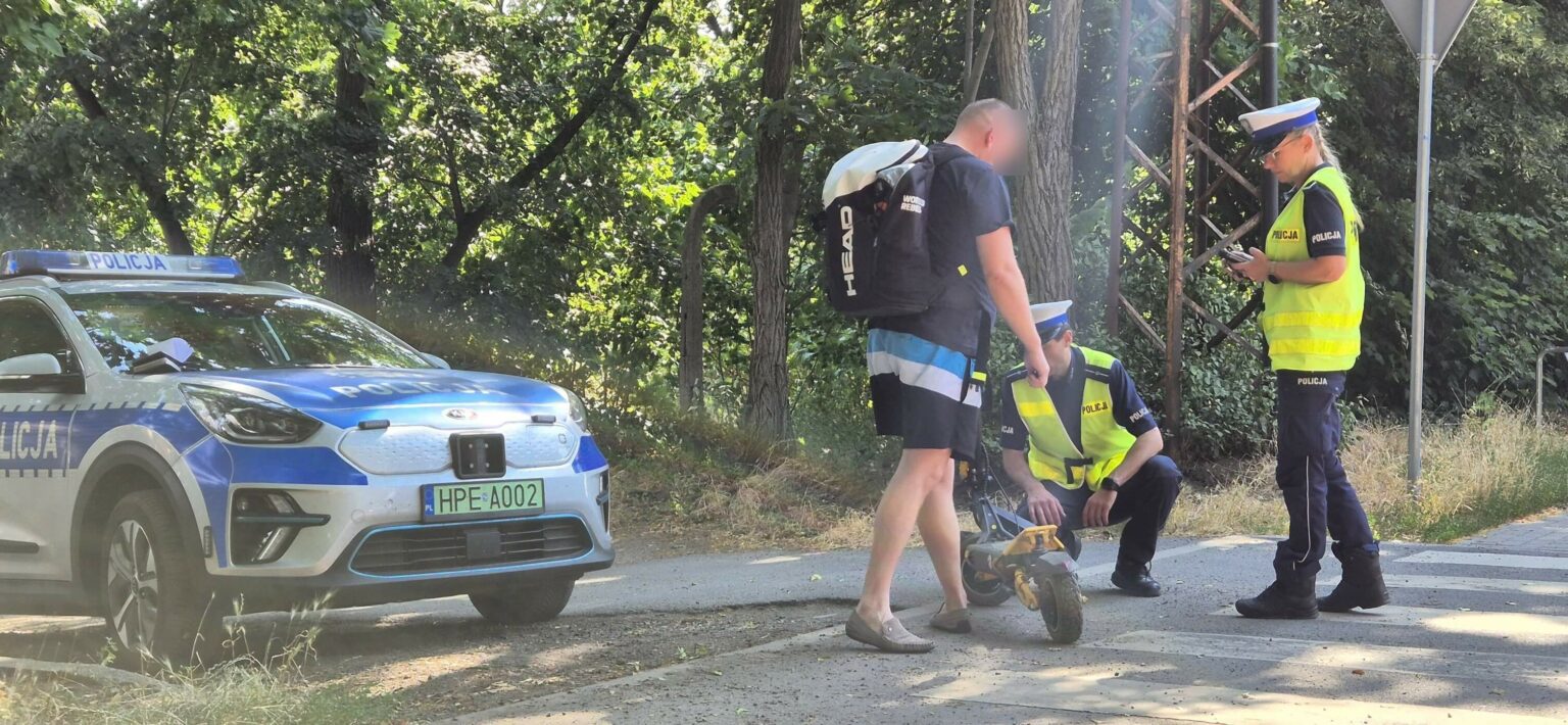 Akcja policji Zielona G&oacute;ra - Kontrole policji Zielona G&oacute;ra