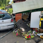 Cmentarz Świebodzin - Pomylił gaz z hamulcem