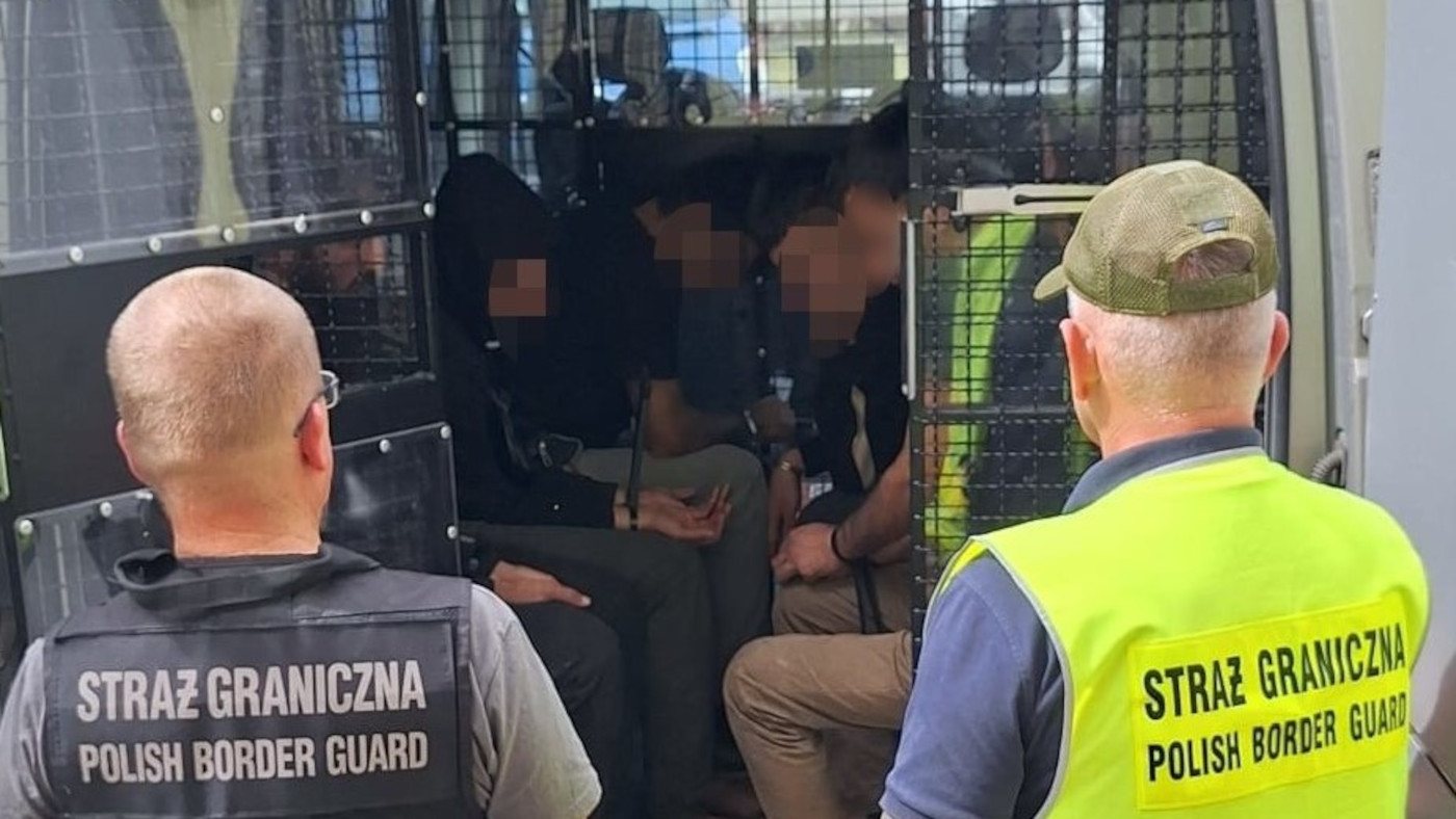Nielegalni migranci - Nadodrzański Oddział Straży Granicznej
