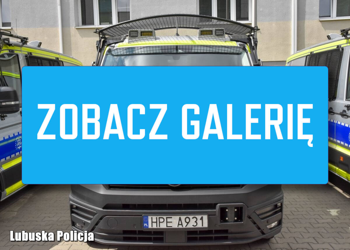 Nowe radiowozy Lubuska Policja