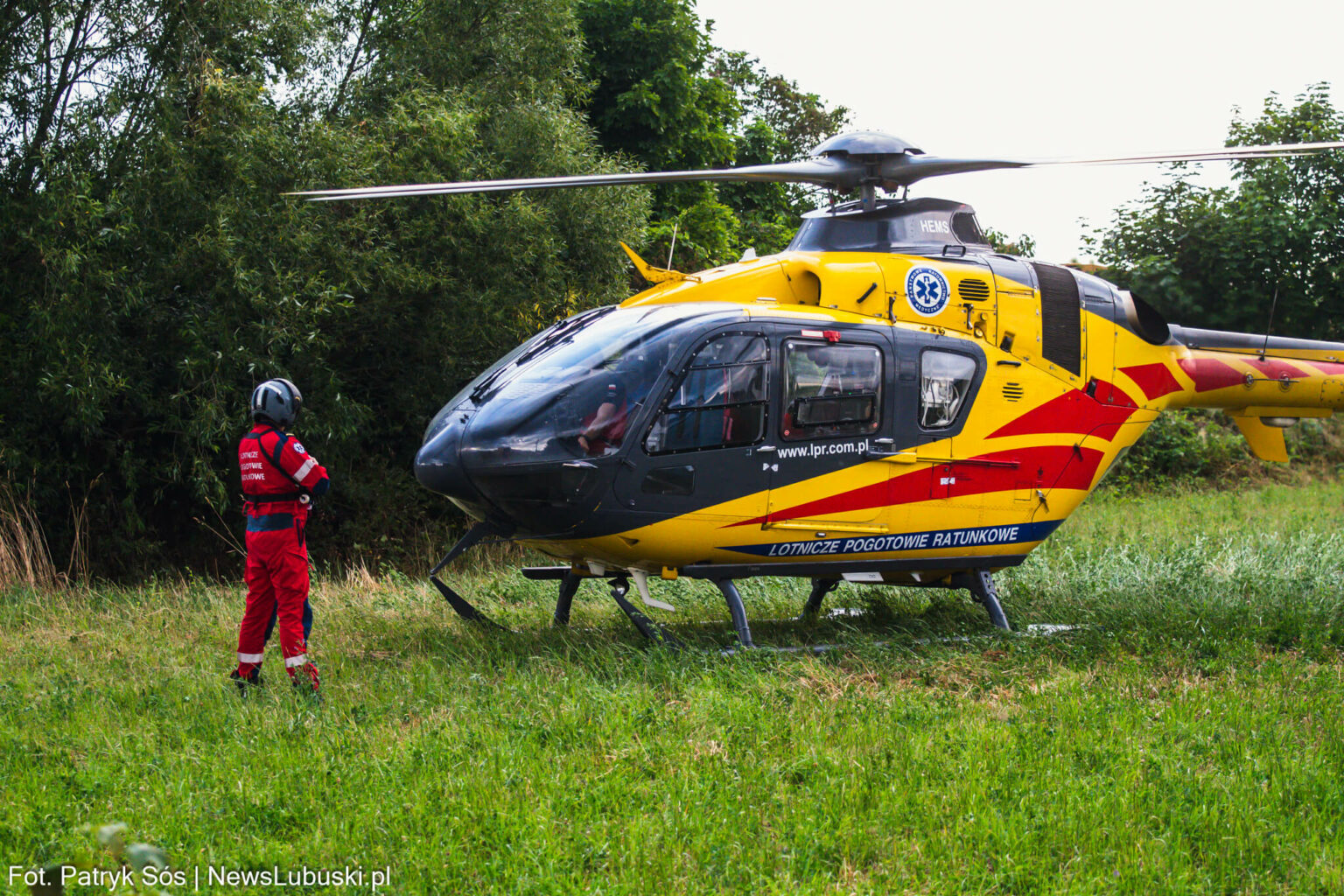 Zatrzymanie krążenia Nowogr&oacute;d Bobrzański - LPR Zielona G&oacute;ra