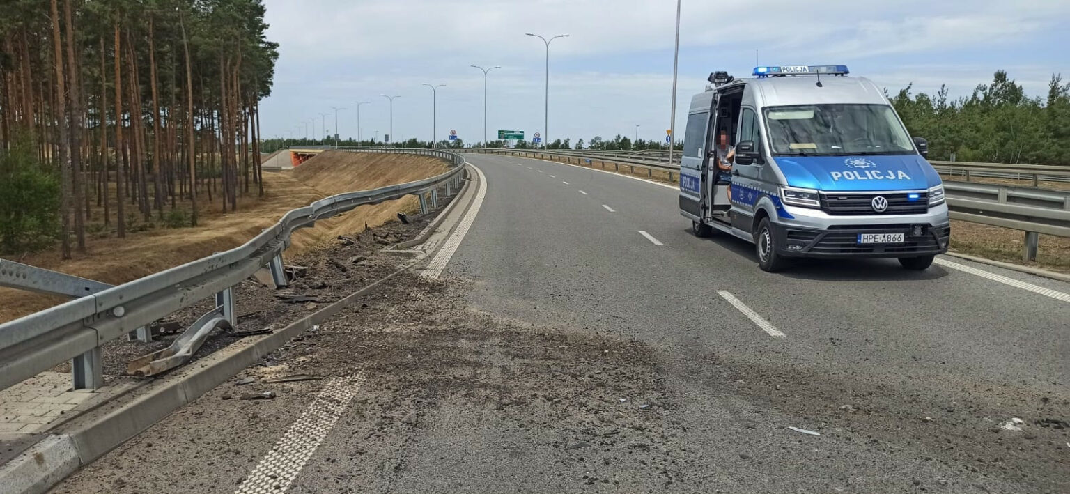 Pijany kierowca Zielona G&oacute;ra - Kolizja Zielona G&oacute;ra