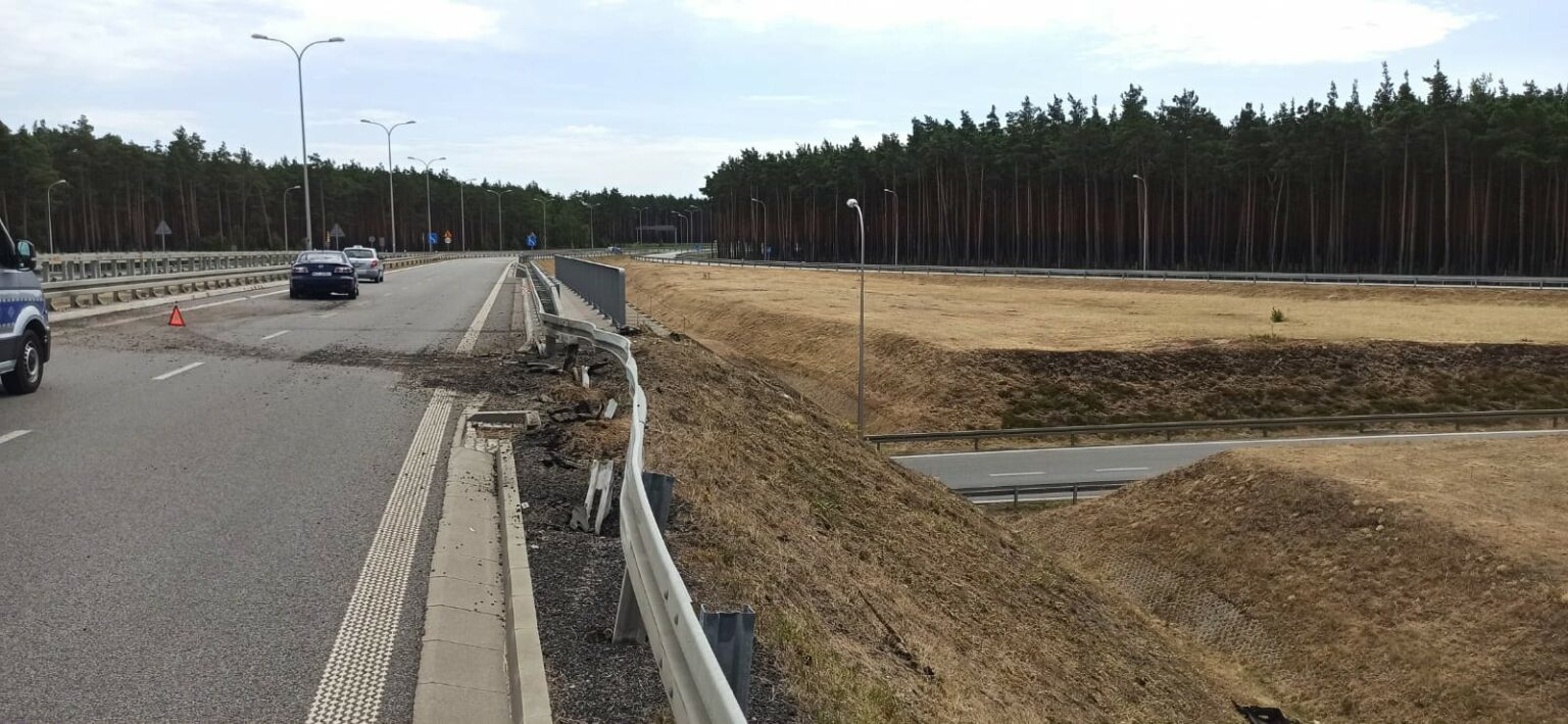 Pijany kierowca Zielona G&oacute;ra - Kolizja Zielona G&oacute;ra