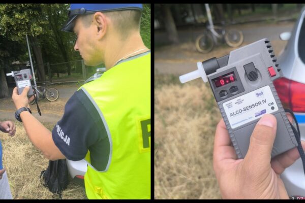 Pijany rowerzysta Zielona Góra - Policja Zielona Góra