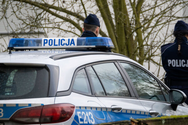 Schował się w sianie - Policja Wschowa