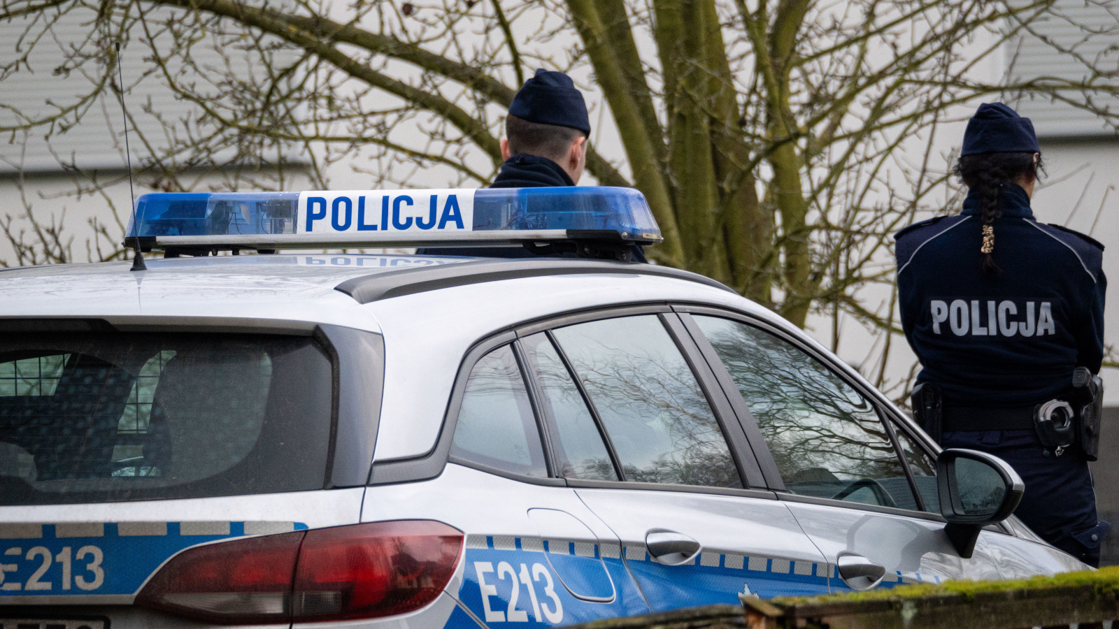 Schował się w sianie - Policja Wschowa