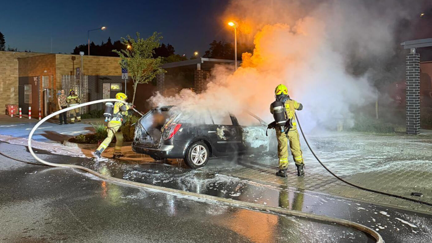 Pożar na S3 - Pożar Gorzów Wielkopolski