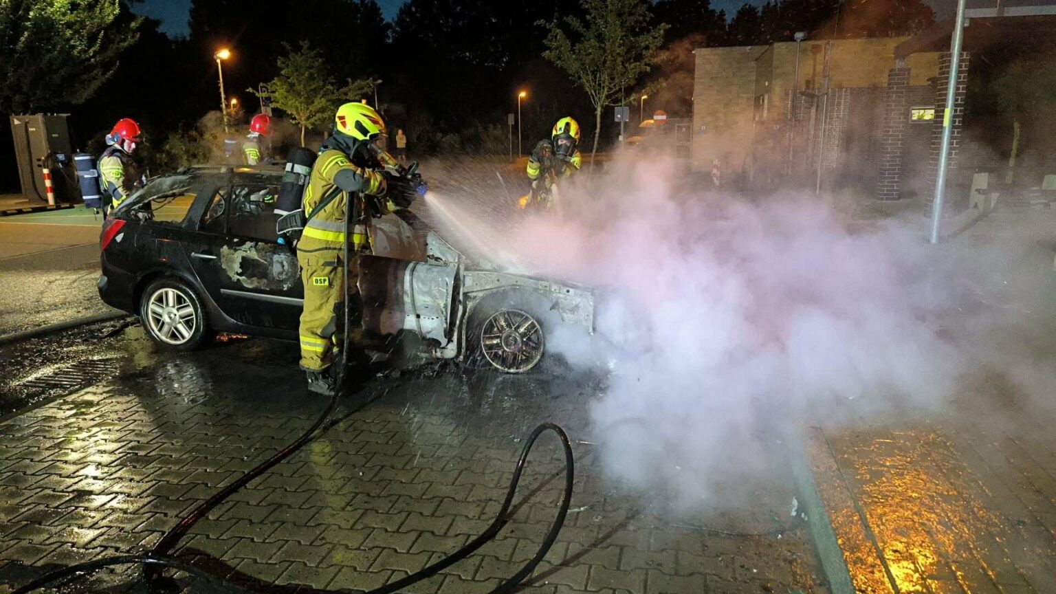 Pożar na S3 - Pożar Gorz&oacute;w Wielkopolski