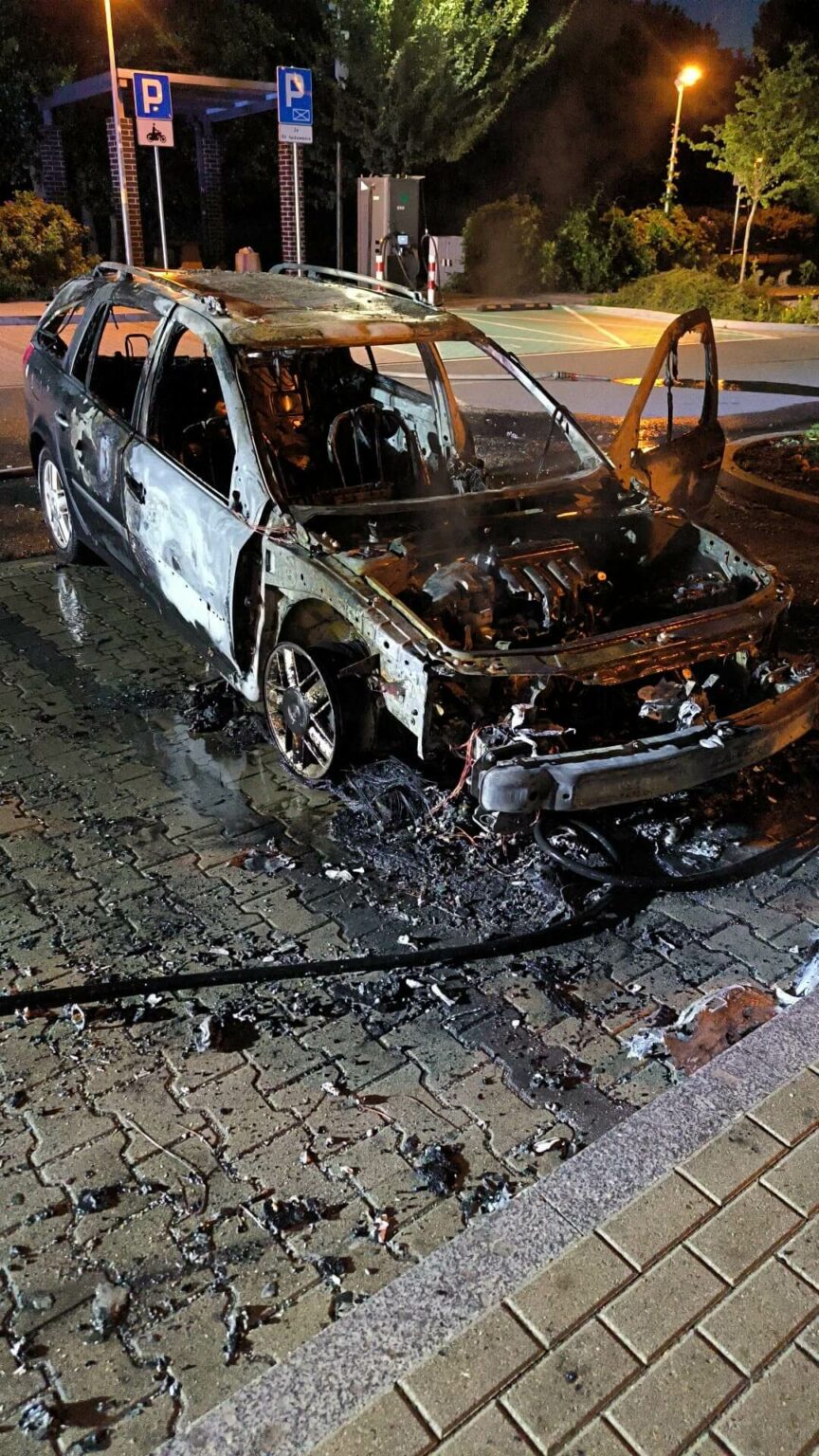 Pożar na S3 - Pożar Gorz&oacute;w Wielkopolski