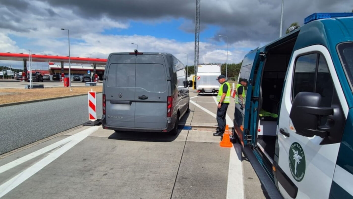 Przeładowane dostawczaki - Inspekcja Transportu Drogowego