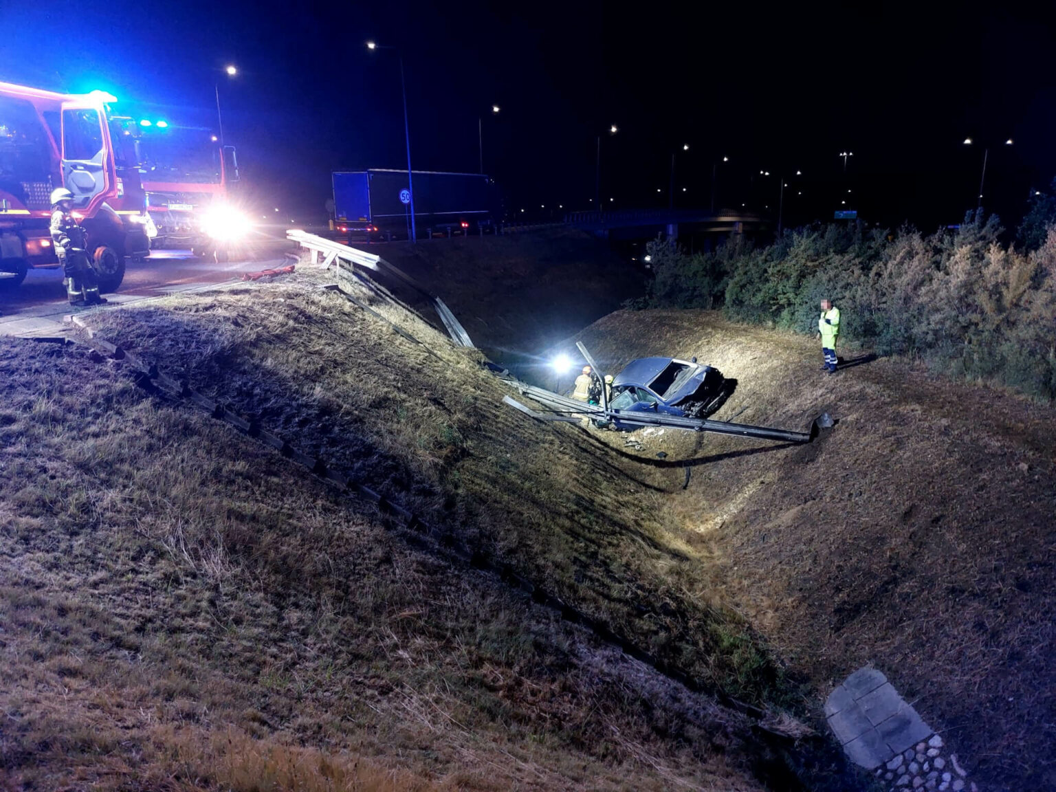 Wypadek na A2 - Wypadek Rzepin