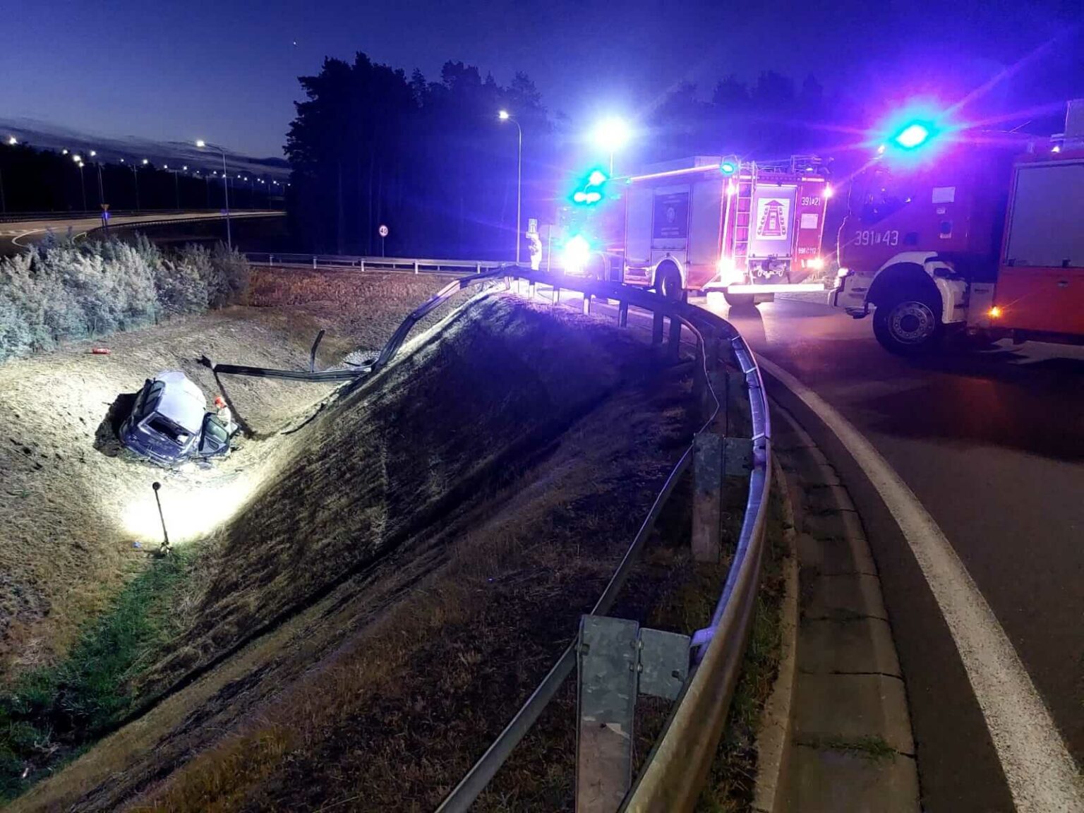 Wypadek na A2 - Wypadek Rzepin