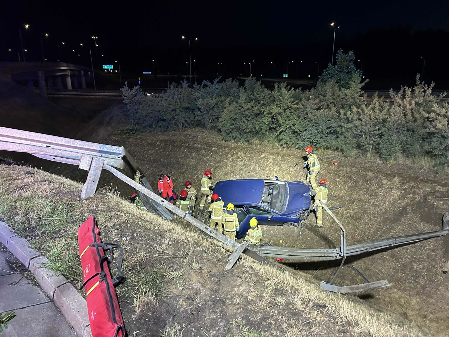 Wypadek na A2 - Wypadek Rzepin