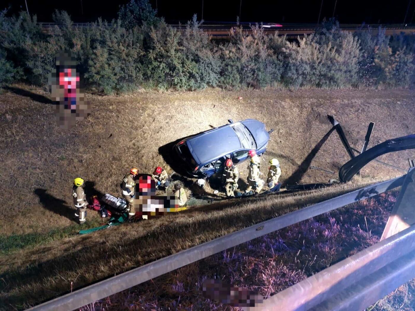 Wypadek na A2 - Wypadek Rzepin