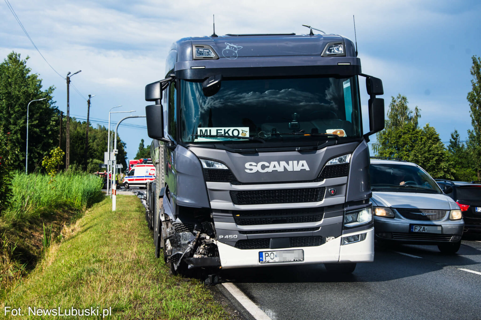 Wypadek na DK27 - Wypadek Nowogr&oacute;d Bobrzański