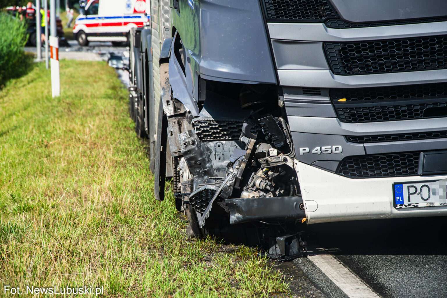 Wypadek na DK27 - Wypadek Nowogr&oacute;d Bobrzański