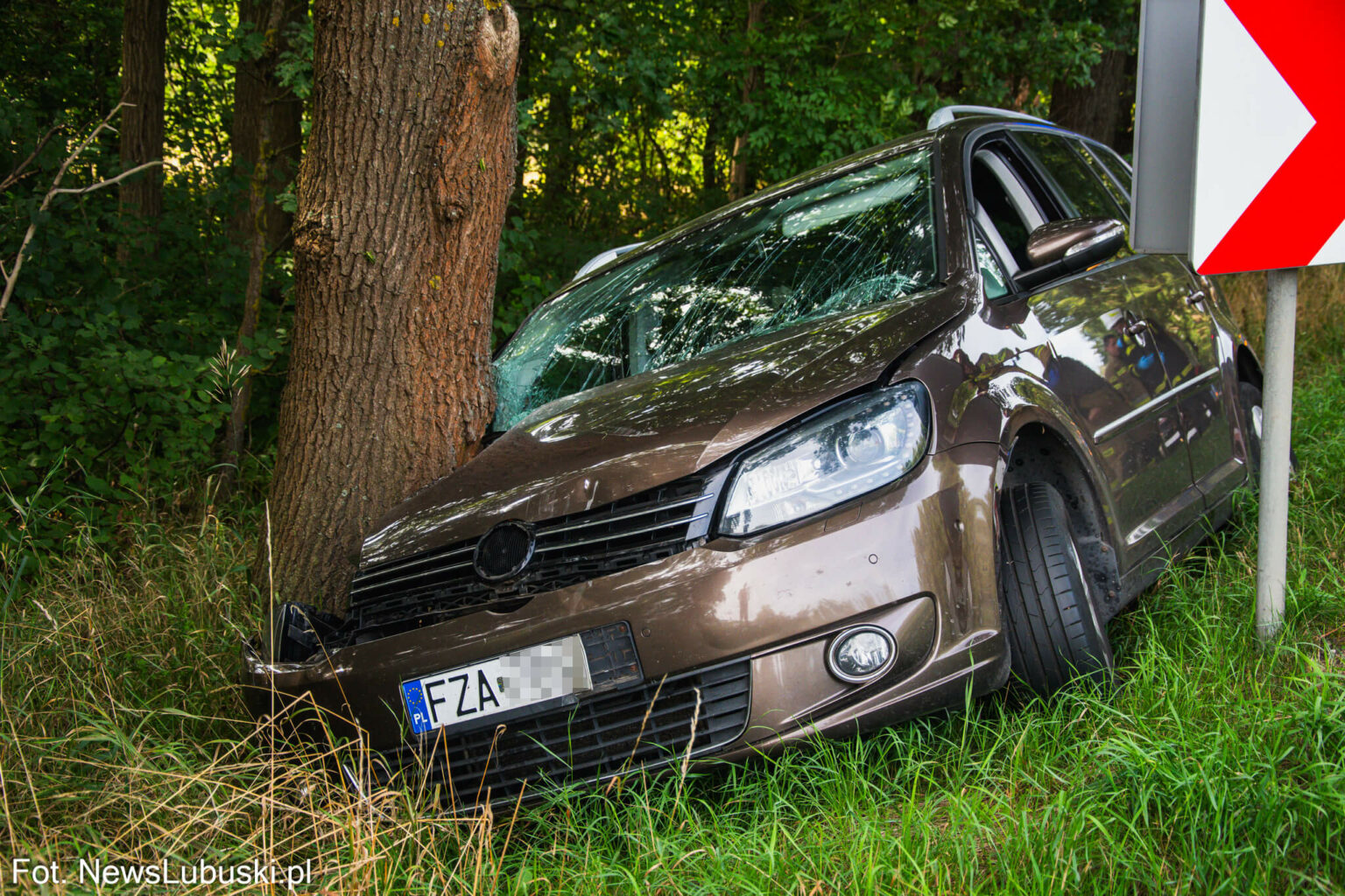 Wypadek na DK27 - Wypadek Piaski